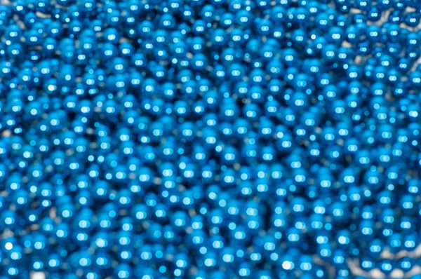 Blue beads beautiful background — Stock Photo, Image