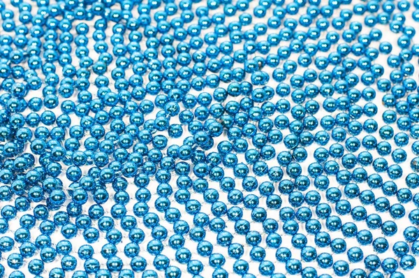 Perline blu bellissimo sfondo — Foto Stock