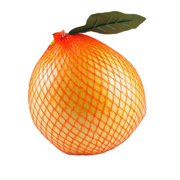 Pomelo grapefruitu s net — Stock fotografie