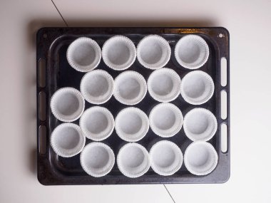 Cupcake kek kağıt formlar