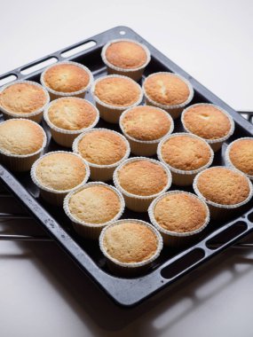 Cupcackes kümesi pişirme