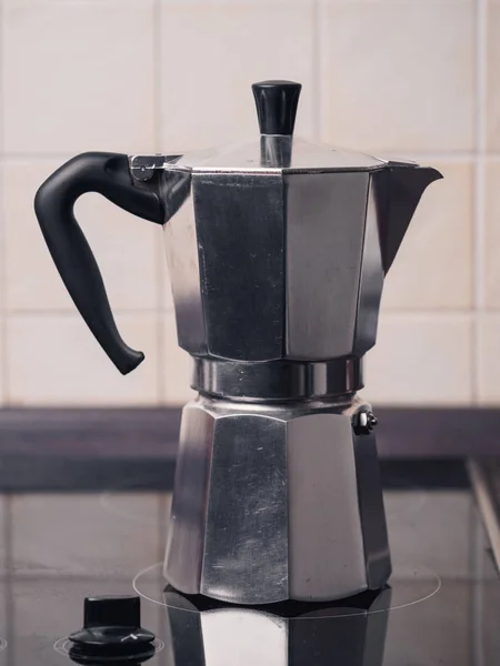 Geyser coffee maker — Stock Photo, Image