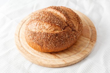 Beyaz ekmek bir tablo