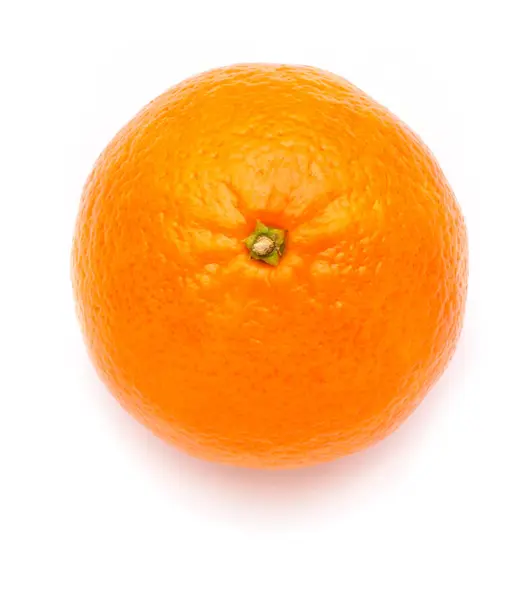 Exotische vitamine oranje vruchten op witte geïsoleerde achtergrond-ronde — Stockfoto