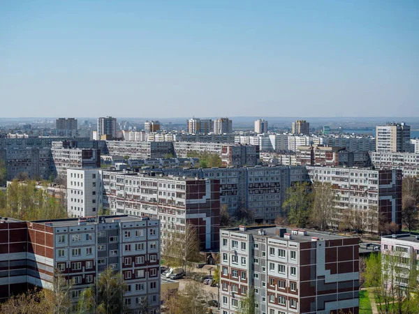 Naberezhny Chelny micro district city on kama river