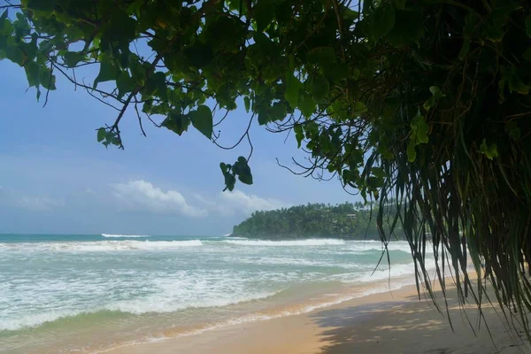 İnanılmaz Mirissa beach, Sri Lanka — Stok fotoğraf