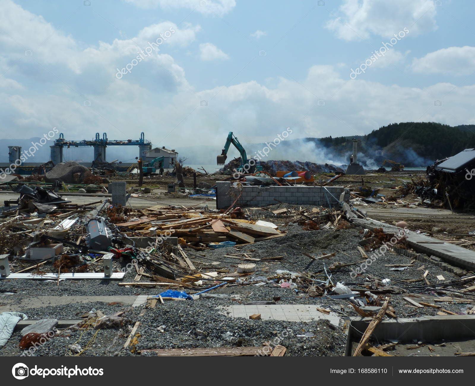 The Effects Of The Tsunami In Japan Stock Photo C Beloded M A