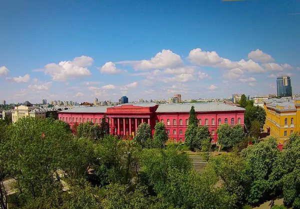 Taras Shevchenko adlı Kiev Ulusal Üniversitesi, havadan görünüm