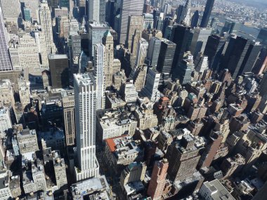 büyük şehir, Ny üzerinde şaşırtıcı havadan görünümü