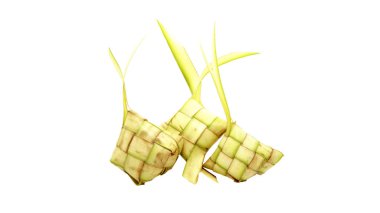 ketupat izole üzerinde