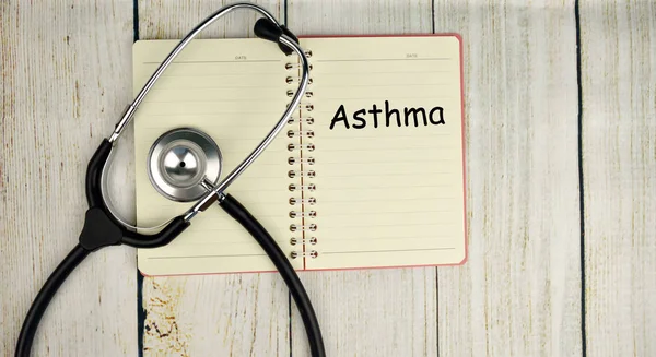 健康和医疗概念-哮喘 — 图库照片