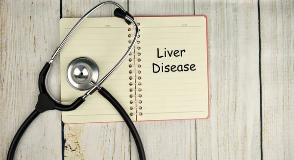 健康与医疗概念肝脏疾病 — 图库照片