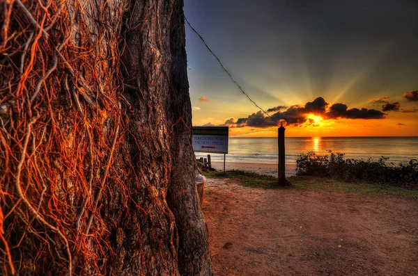 Amanecer en Kuantan en HDR — Foto de Stock