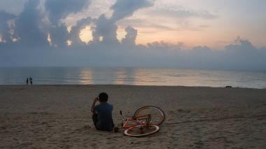 Siyah beyaz yansımasıdır Putra Camii Putrajaya, Malezya