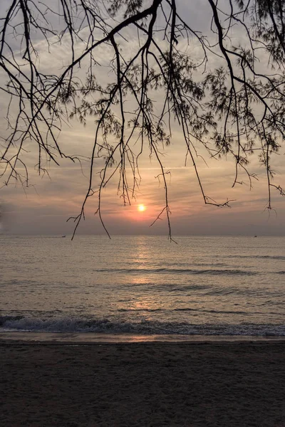 Sunrise view at beach on early morning — Stock Photo, Image