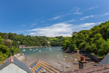 Yat ve tekne Dartmouth, Devon, İngiltere Dart nehir üzerinde