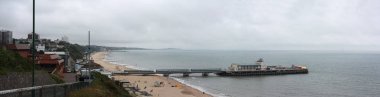 Bournemouth plaj ve İskele Dorset İngiltere İngiltere bakan