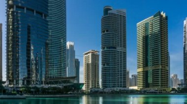 Multistorey konut içinde Jlt, zaman atlamalı, Dubai, Birleşik Arap Emirlikleri.