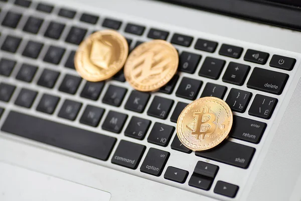 cryptocurrency paralar - Litecoin, Bitcoin, Ethereum