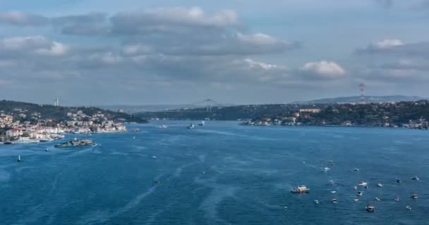 Ultra Hd 4 k zaman sukut fotoğraf istanbul Türkiye — Stok video