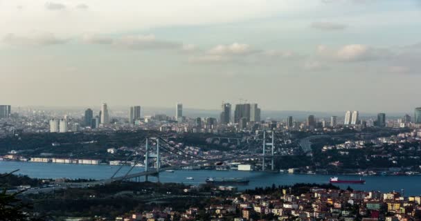 Ultra HD 4K lapso de tiempo fotografía istanbul Turquía — Vídeos de Stock