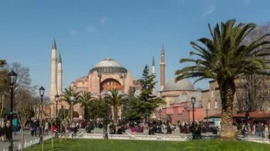 zaman atlamalı fotoğraf Ayasofya İstanbul