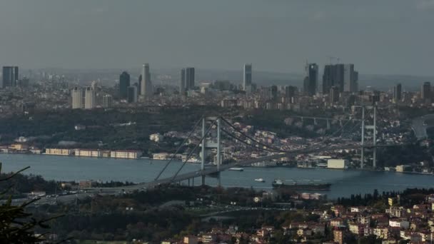 Time lapse fotografía istanbul Turquía — Vídeos de Stock
