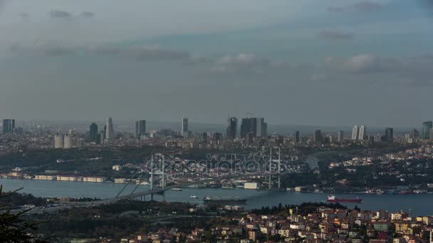 Time lapse billeder istanbul Tyrkiet – Stock-video