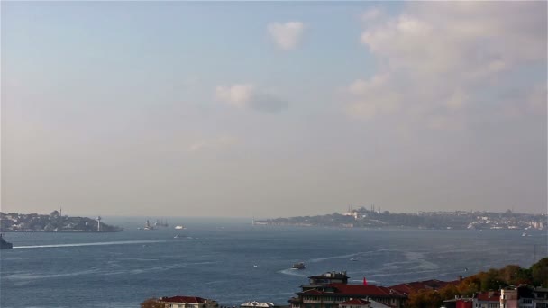 Вид на Стамбул, Туреччина — стокове відео