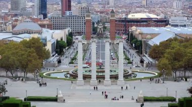 Plaza de Espana Barcelona kareler