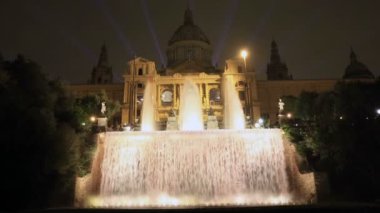 Barcelona sihirli Çeşmesi