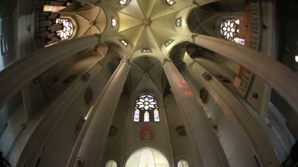 Sagrat Cor, Templo do Sagrado Coração — Vídeo de Stock