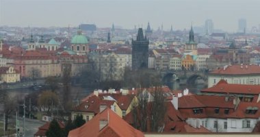 Prag 'ın şehir manzarası