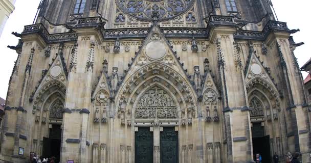 St. Vitus Cathedral — Stock Video