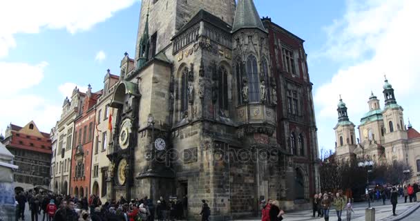 Astronomical Clock Tower — Stock Video