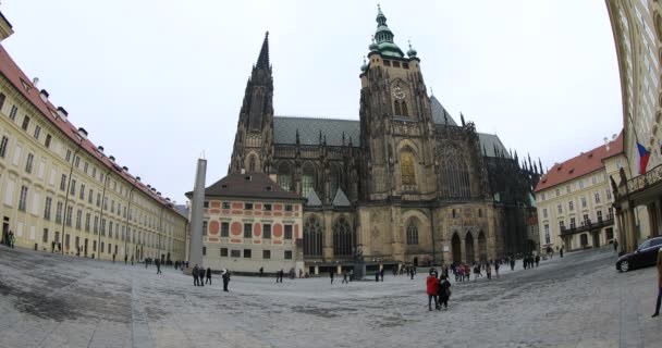 Sankt Vitus-katedralen — Stockvideo