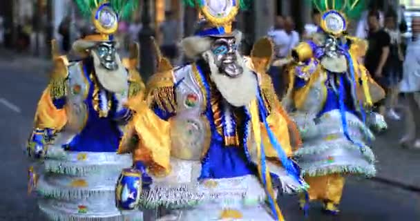 4 k bolivianska Carnival 36 — Stockvideo