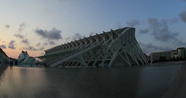 Ville Des Arts Des Sciences Valence Espagne Juillet 2017 — Video