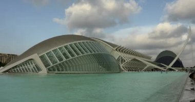 ateş zaman atlamalı sanat şehir ve Sciencies Valencia İspanya, 21 Temmuz 2017 izleme