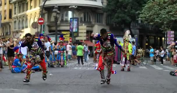 Carnaval boliviano 4K 12 — Vídeo de Stock