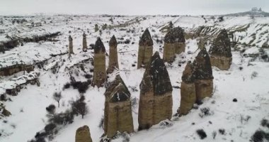 Kapadokya 17 4 k havadan görünümü