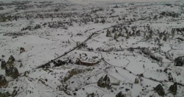 Kapadokya 4 4 k havadan görünümü