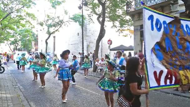 Masis de carnaval de Jatun — Vídeo de stock