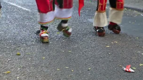 Masis de carnaval de Jatun — Vídeo de stock