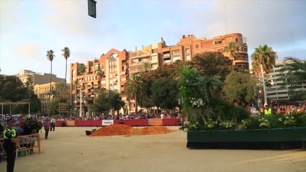 Flores savaş olduğunu kutlama Fuarı 7 — Stok video
