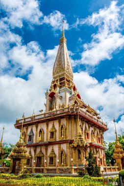 Pagoda Wat Chalong veya Chalong Tapınağı, Phuket Tayland