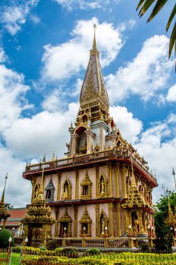 Pagoda Wat Chalong veya Chalong Tapınağı, Phuket Tayland