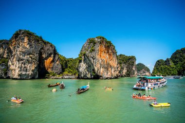 Koh Hong Adası'nda Kano