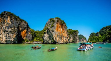 Koh Hong Adası'nda Kano