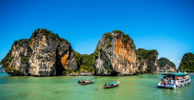 Koh Hong Adası'nda Kano